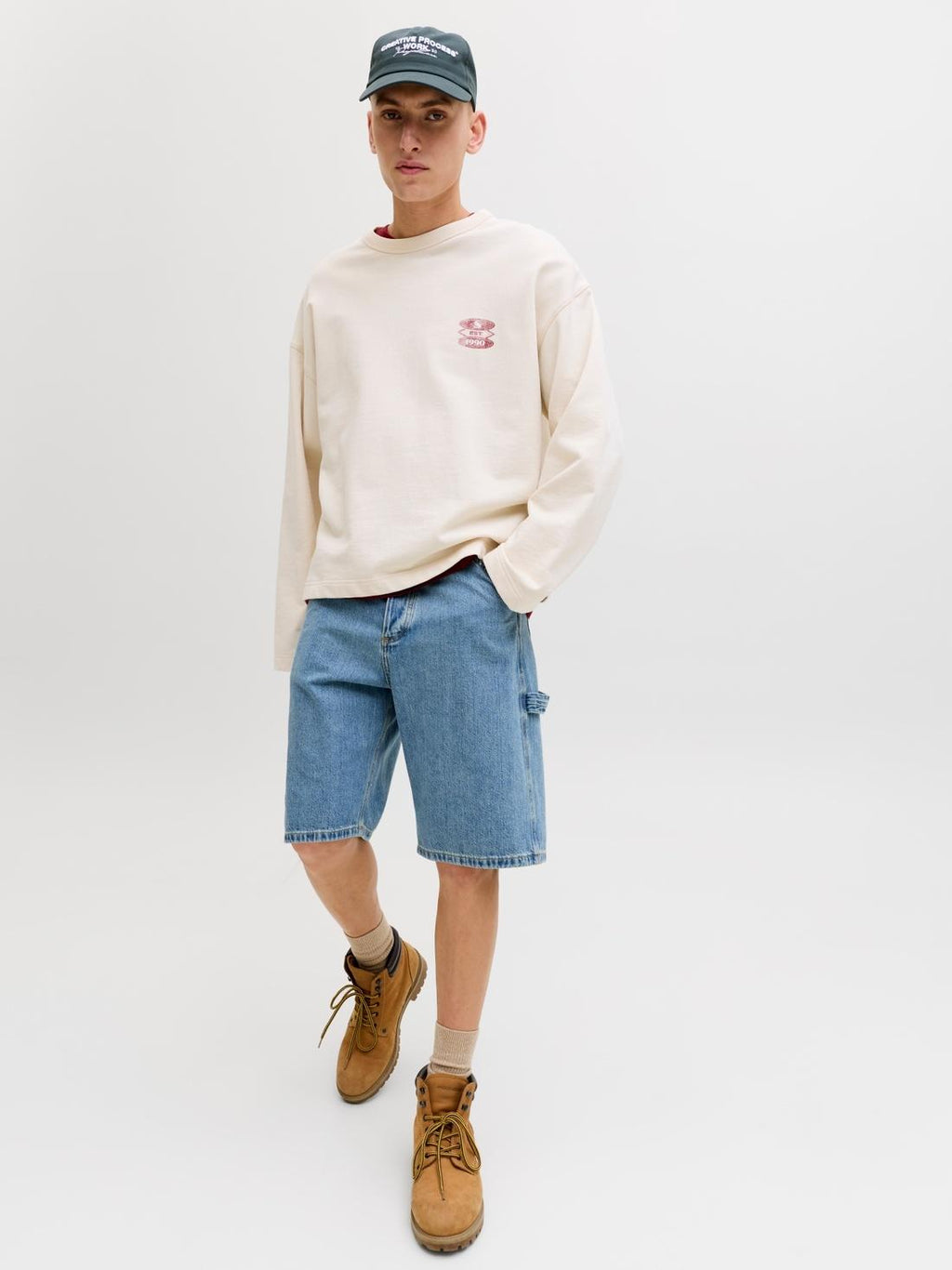 12289502/Blue Denim JACK AND JONES
