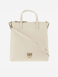 PINKO MINI SHOPPER VITELLO SETA
