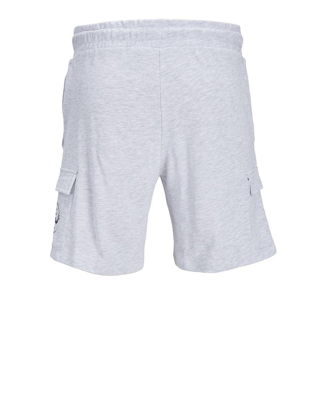 12249930/White Melange JACK AND JONES