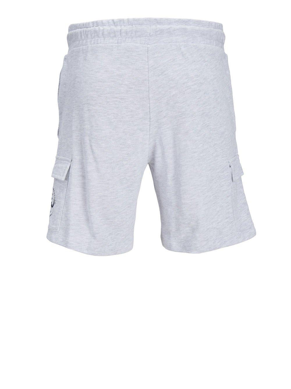 12249930/White Melange JACK AND JONES