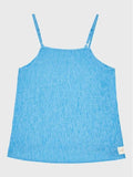 CRINKLE STRAP TOP 