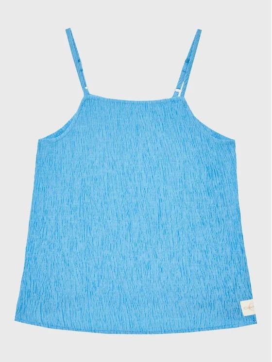CRINKLE STRAP TOP 