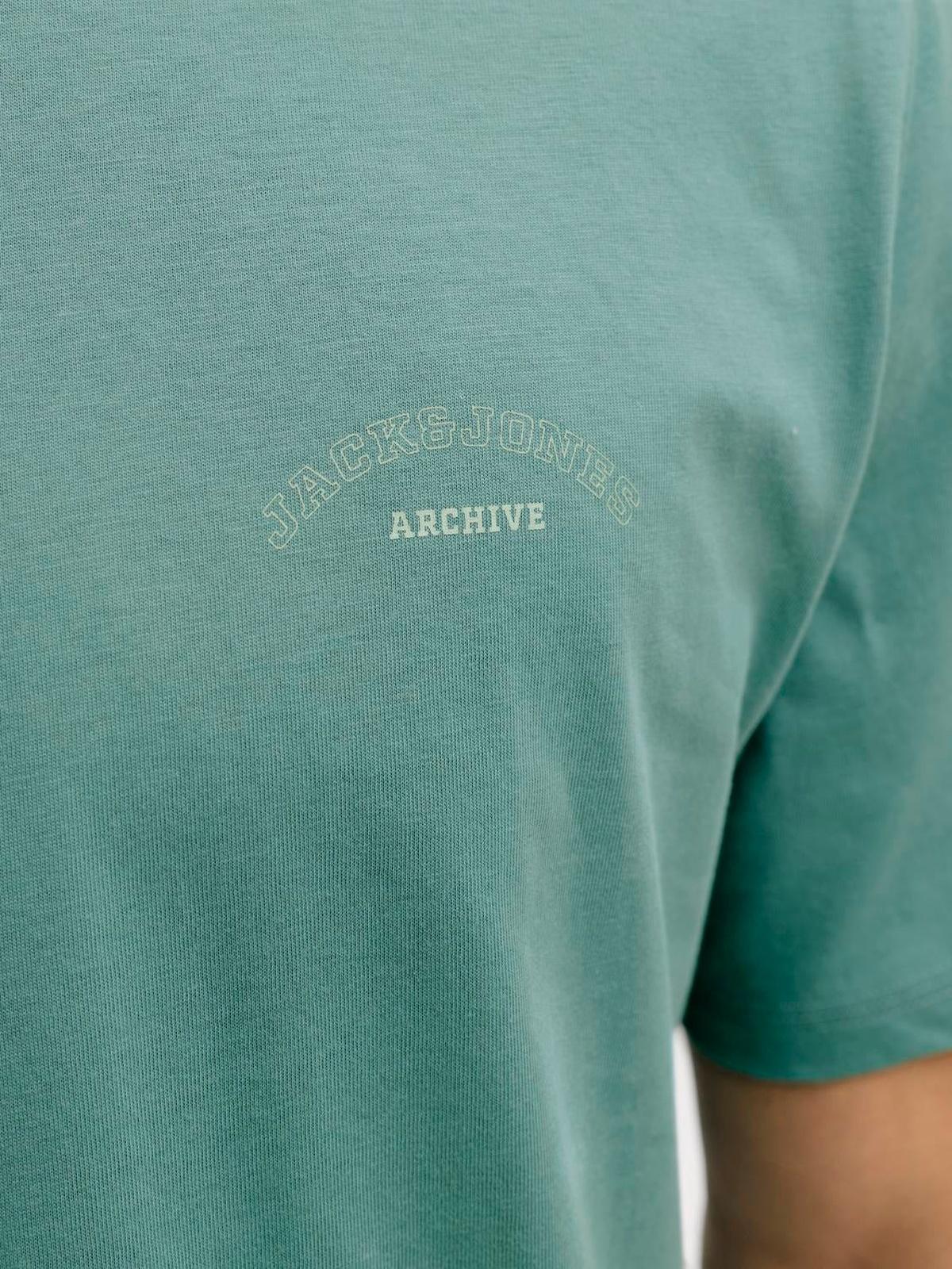 JJCOLLEGE LOGO TEE SS CREW NECK 