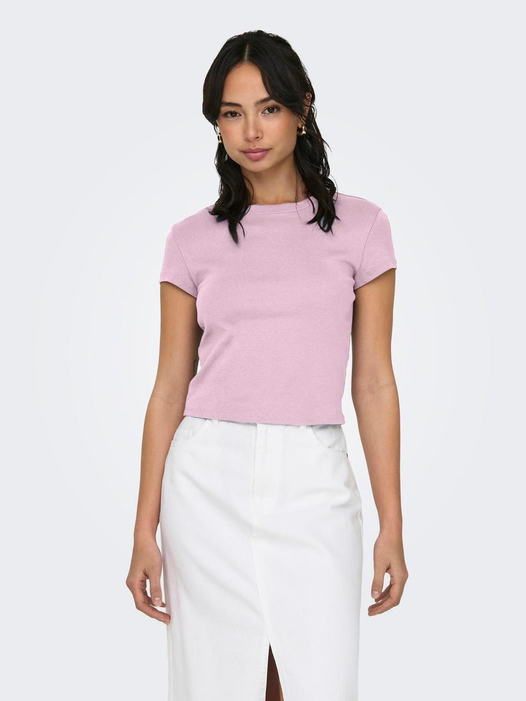 ONLELINA S/S O-NECK SHORT TOP JRS NOOS 