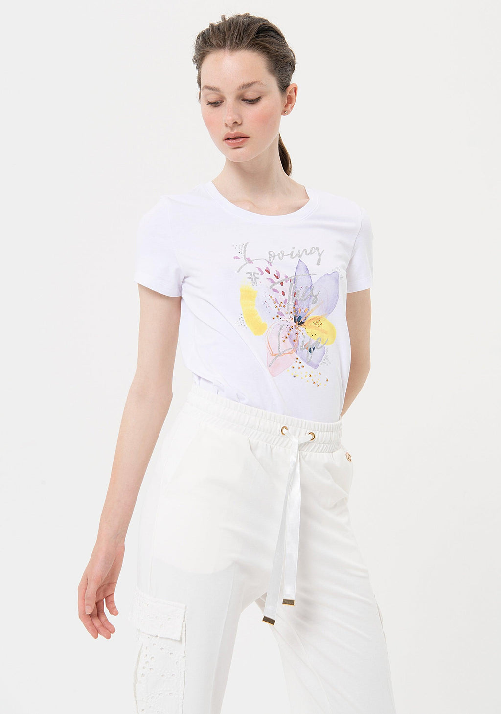 SWEATER PANTS CREAM 