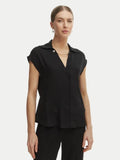 RINASCIMENTO CFC 20253 B-BLUSA MANICA ALETTA TRIPLA GEORGETTE