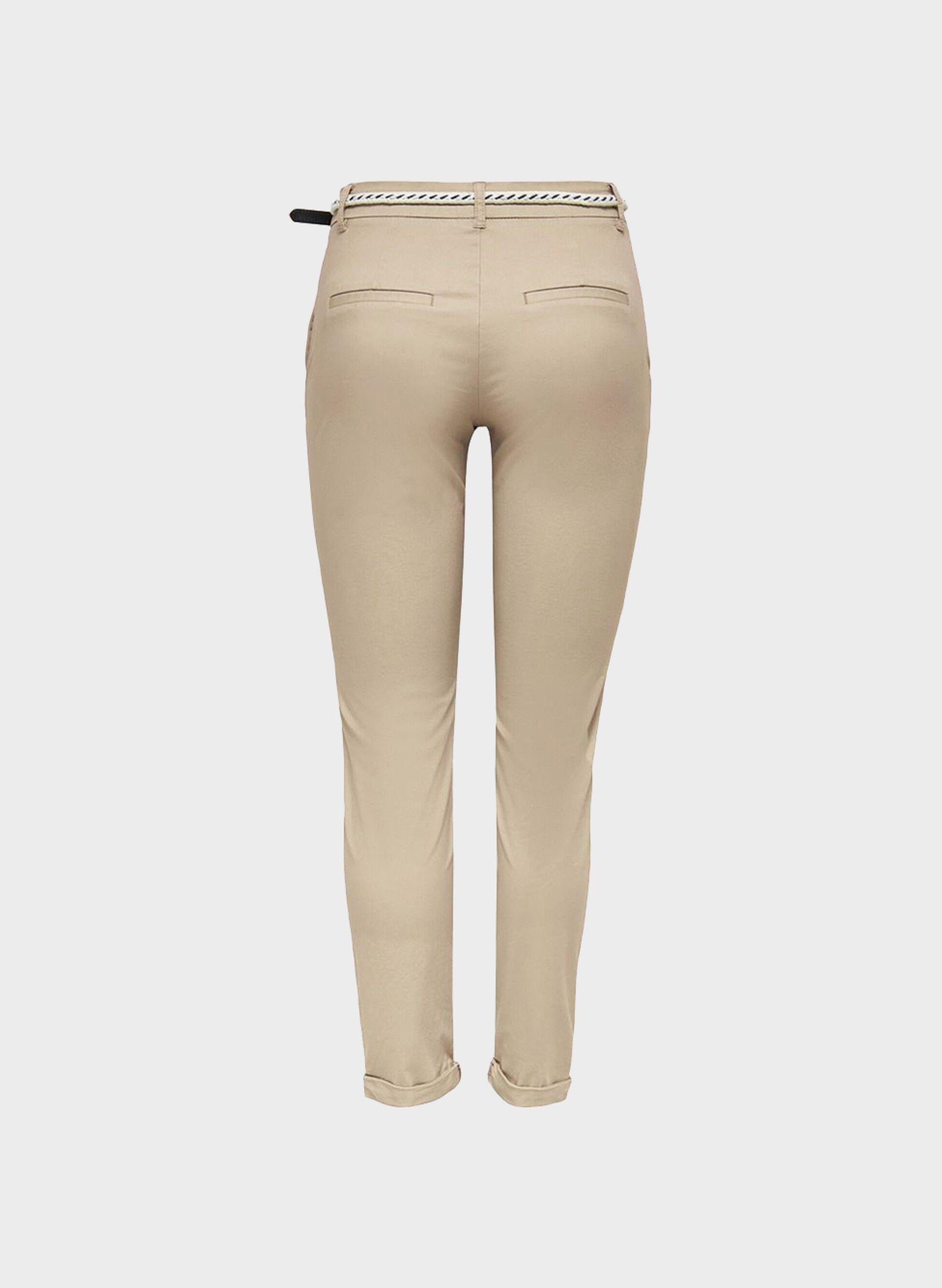 ONLBIANA MW COTTON BELT CHINO PNT NOOS 
