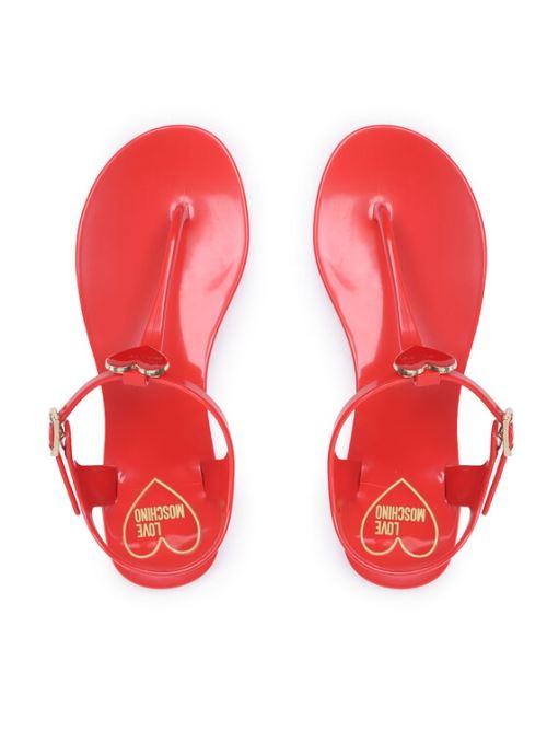 W.SANDAL JA16011G1GI37/500 LOVE MOSCHINO