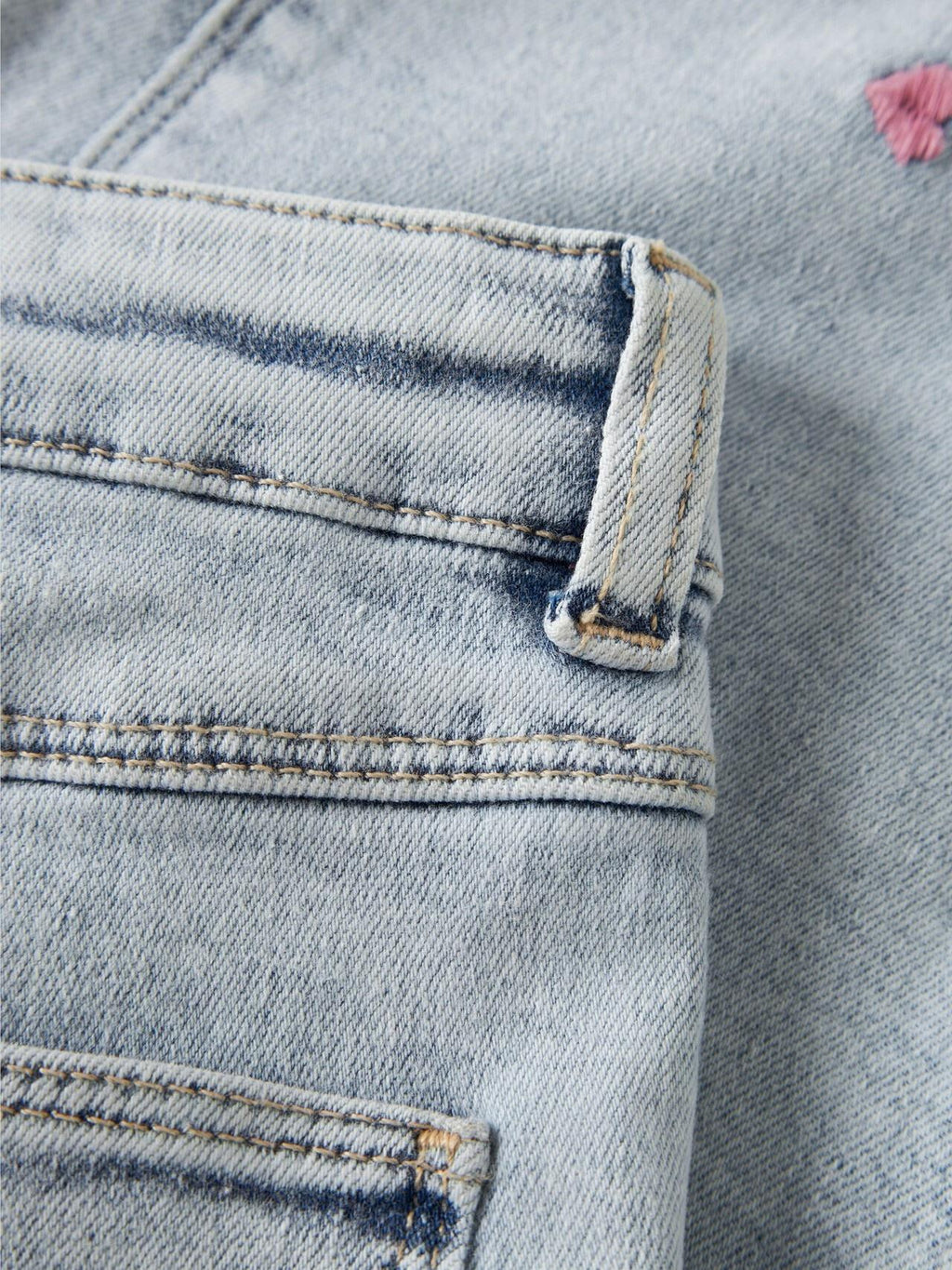 13250733/Light Blue Bleached Denim NAME.IT