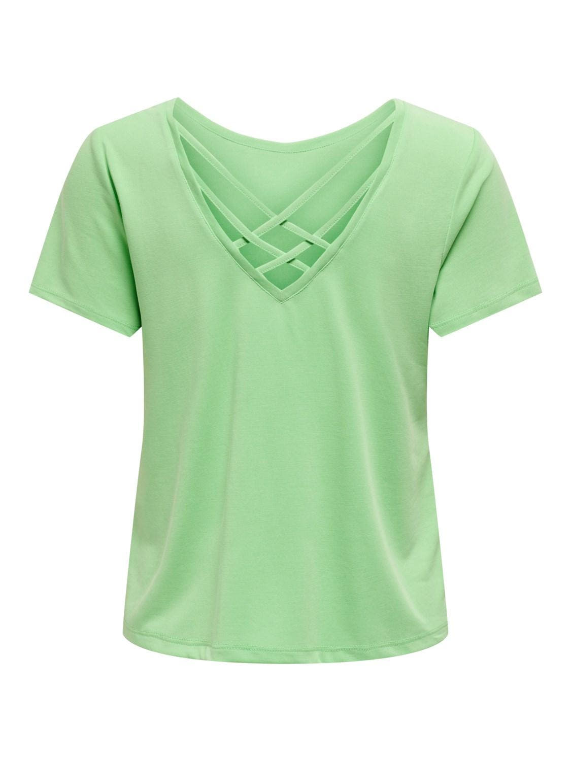 ONLFREE LIFE S/S MODAL STRING TOP JRS 