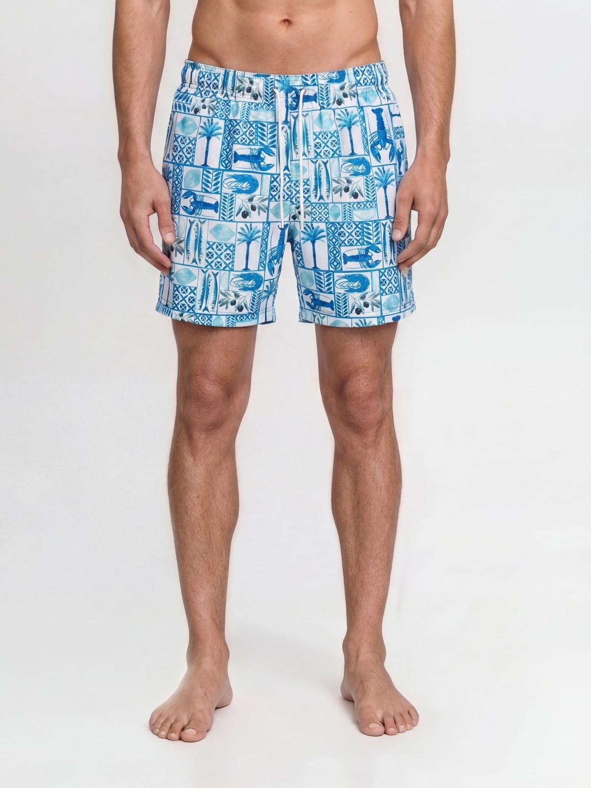 JPSTMAUI VIBES NOVELTY AOP SWIM SHORT SN 