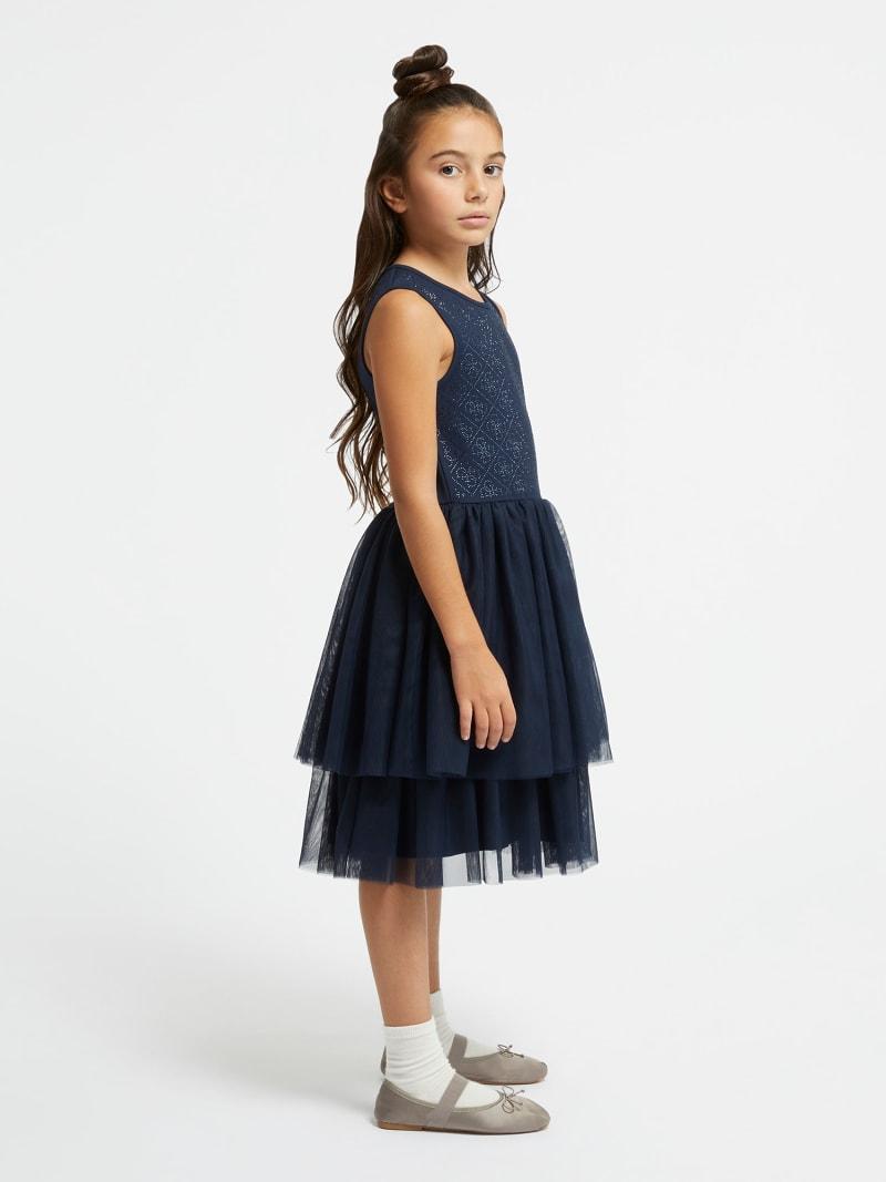 MIXED FABRIC SL DRESS_CEREMONY 