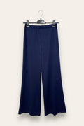 LOVEme Pantalone a palazzo in crepe, zip sul fianco