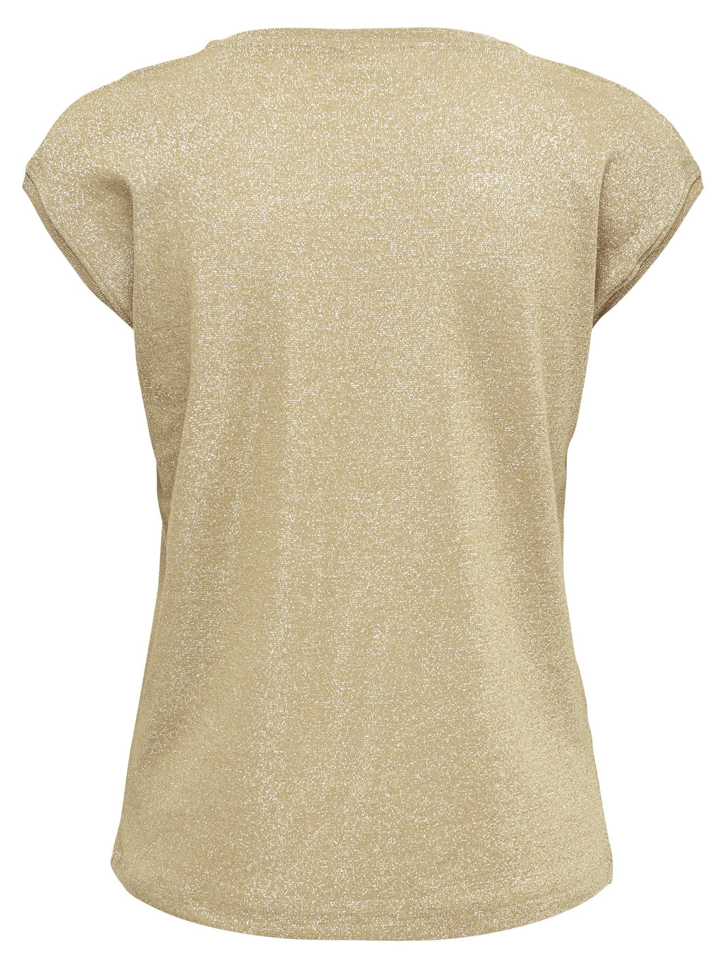 ONLSILVERY S/S V NECK LUREX TOP JRS NOOS 