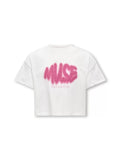 ONLY KIDS KOGDAPHNE LIFE S/S SHORT PRINTED TEE JRS