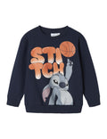 NAME.IT NMMANT STITCH NREG SWEAT BRU WDI