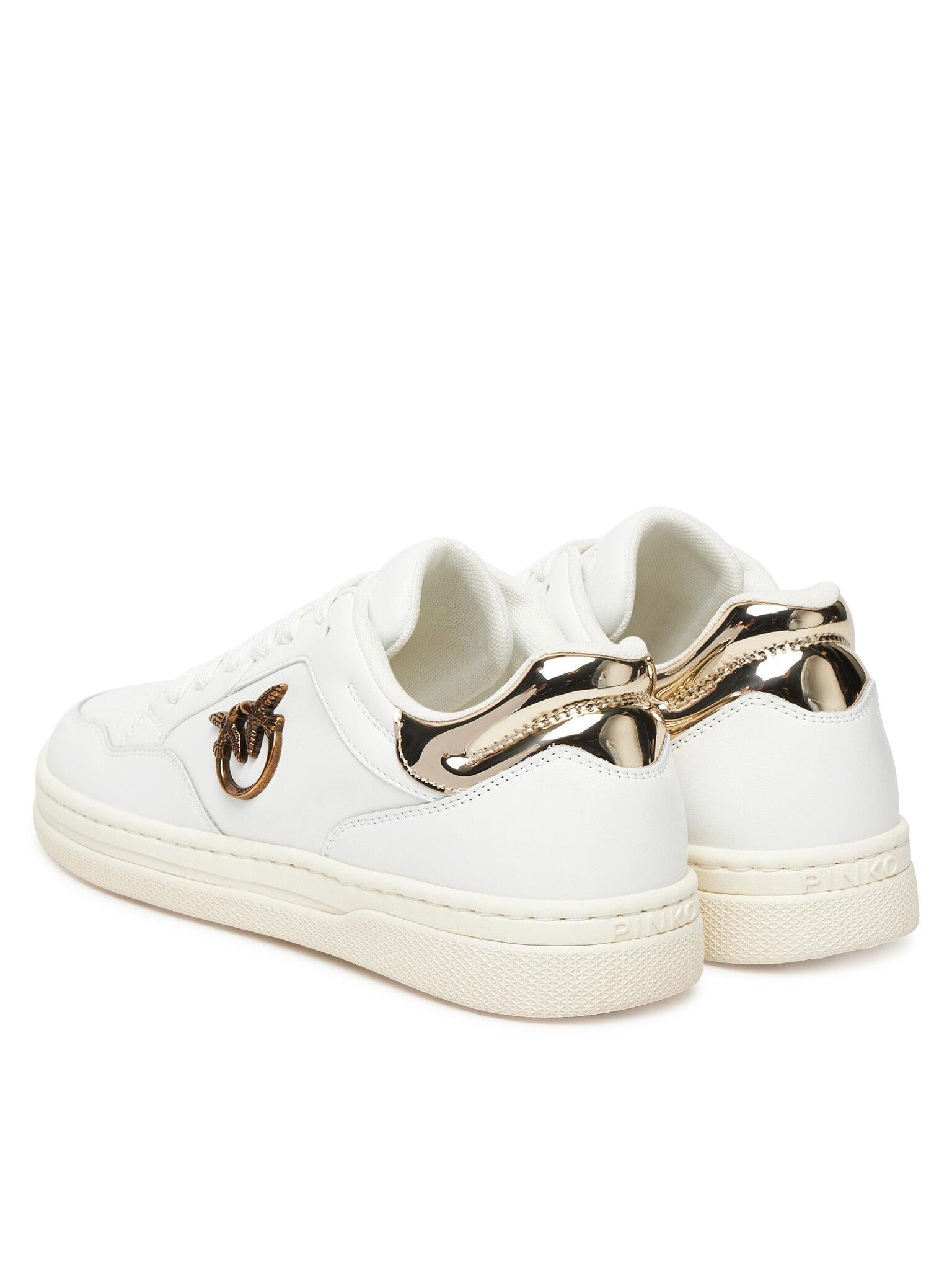 MANDY 11 - SNEAKER CALF LEATHER/SPREADING/MIRROR SS0077P108/ZHC PINKO