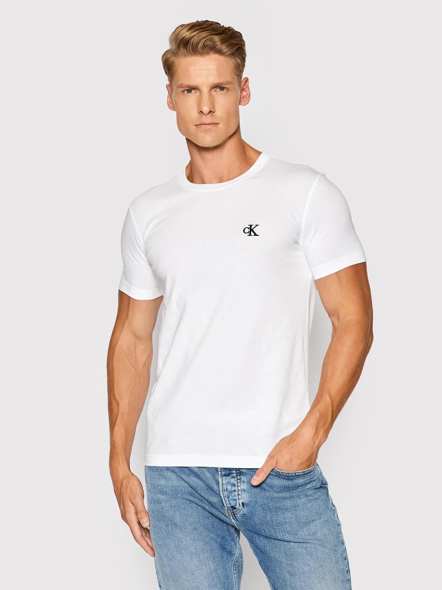 CK ESSENTIAL SLIM TEE J30J314544/YAF CALVIN KLEIN JEANS