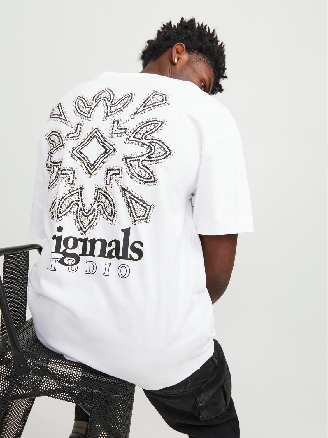 12252953/Bright White JACK AND JONES
