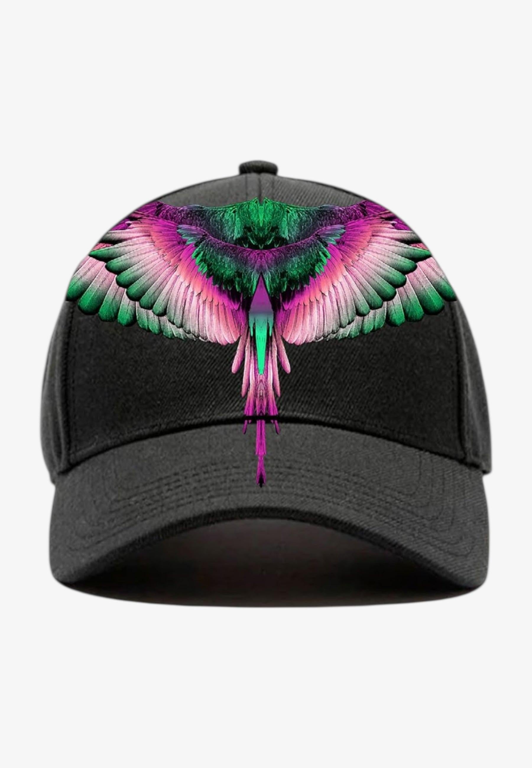 CAPPELLO BASEBALL COMAF250186/NERO PINK MARCELO BURLON COUNTY OF MILAN
