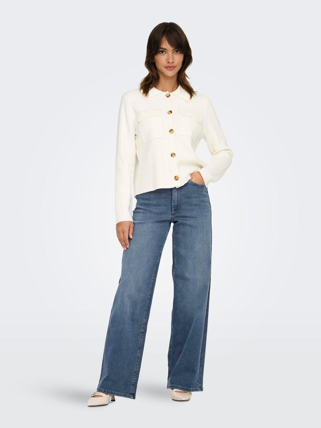 ONLMADISON BLUSH HW WIDE DNM TAI853 NOOS 