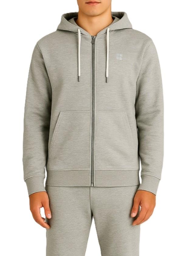 CAPPUCCIO ZIP FELPA UR9120001/GRIGIO MELANGE URBAN RING