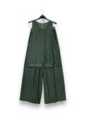 LOVEme Completo canotta over più lunga dietro con pantalone a palazzo