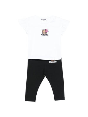 MOSCHINO BABY BLUSA M/C + LEGGINGS