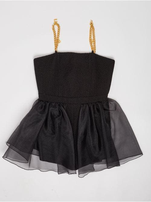 TUTA CON BRETELLE CON CHARMS 