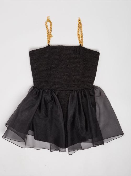 TUTA CON BRETELLE CON CHARMS 