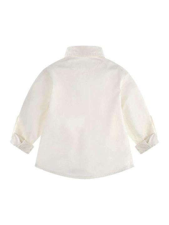 STR. POPLIN ADJ. LS SHIRT 