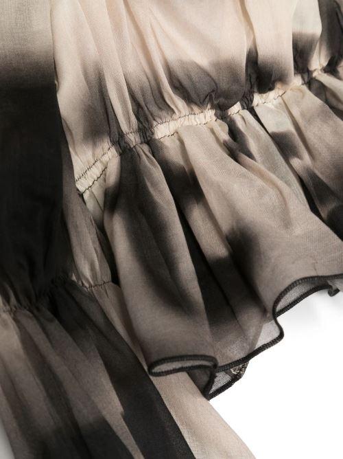 BLUSA MANICA LUNGA IN MUSSOLA 