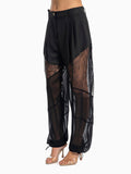 PINKO NACY PANTALONE CREPE DE CHINE