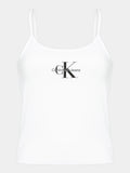 CALVIN KLEIN JEANS MONOLOGO STRAPPY TAN