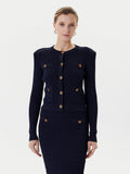 GUESS LS CN EMMIE CARDI SWTR