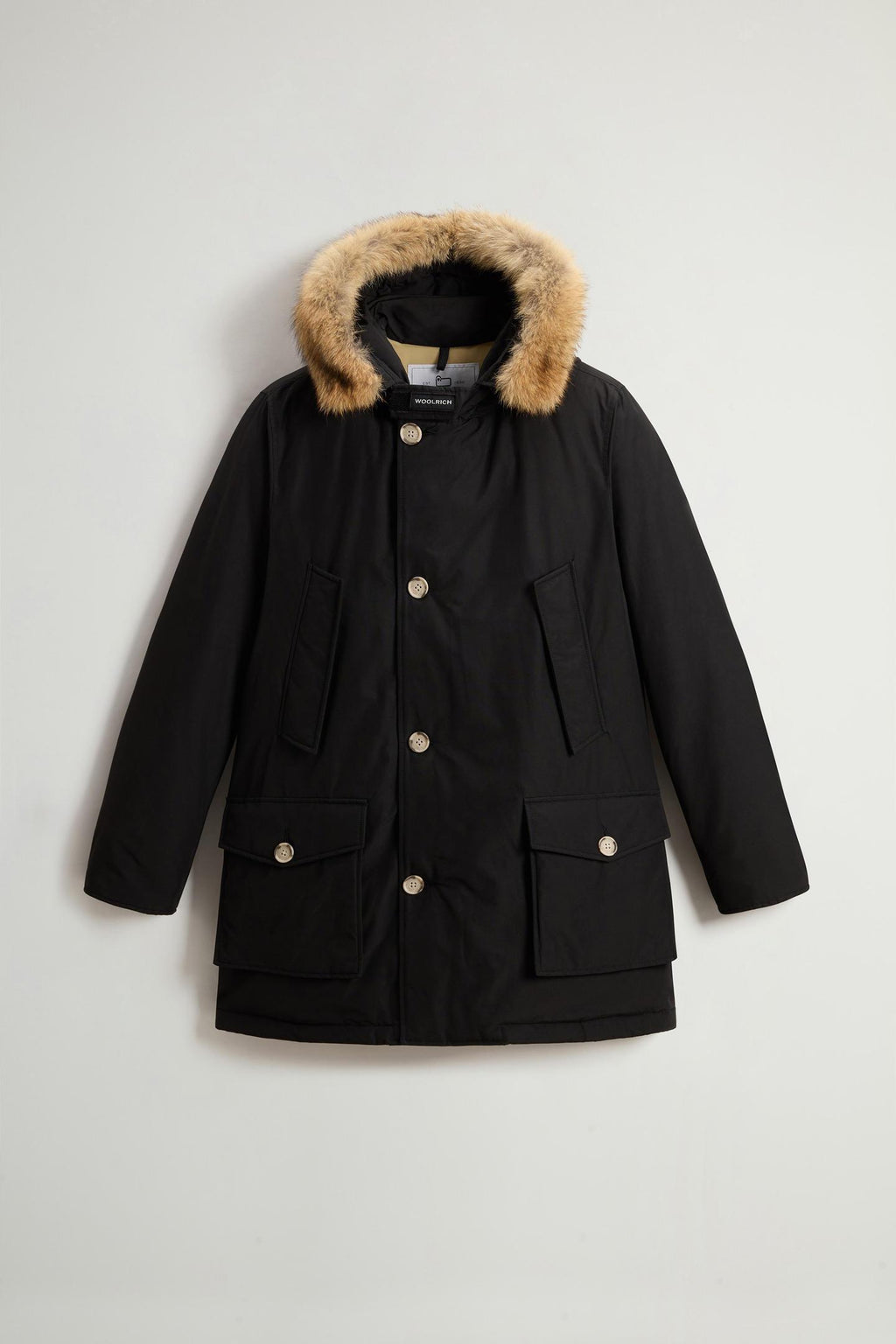 ARCTIC DETACHABLE FUR PARKA CFWOOU0482MHUT0001/BLK WOOLRICH