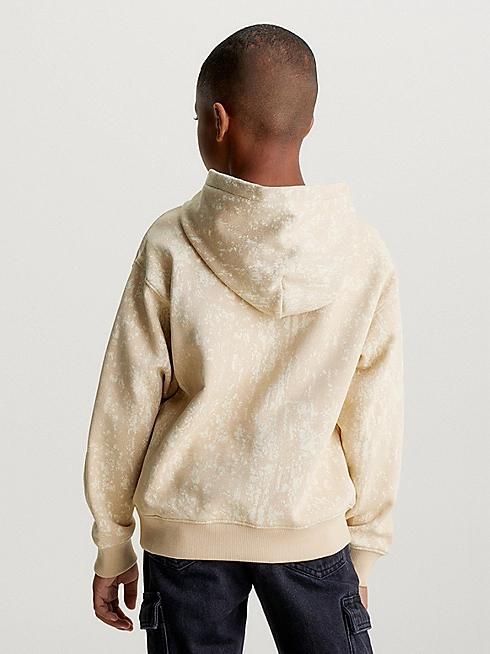 SECOND SKIN AOP HOODIE IB0IB01956/0F5 CALVIN KLEIN JEANS