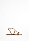GAUDI SANDALO FLAT TAMPA LEATHER
