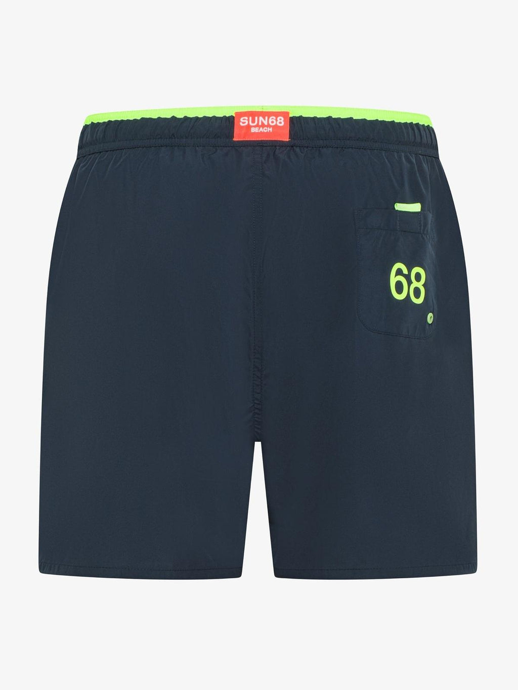 SWIM PANT FLUO DETAIL WAISTBAND 