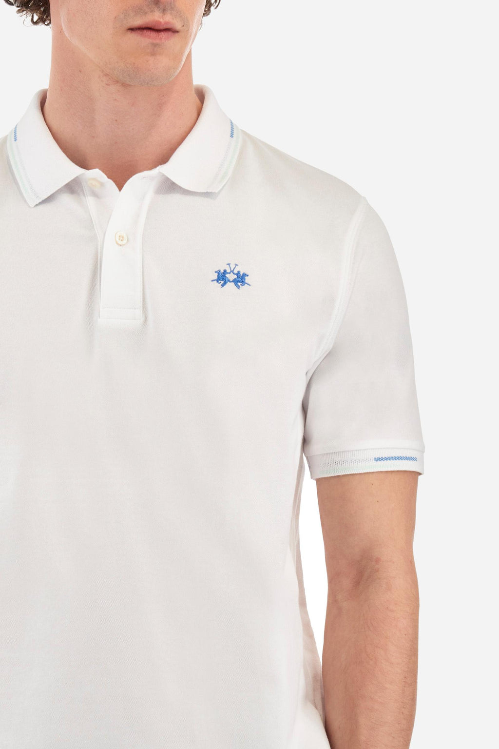 MAN POLO S/S PIQUET STRETCH 