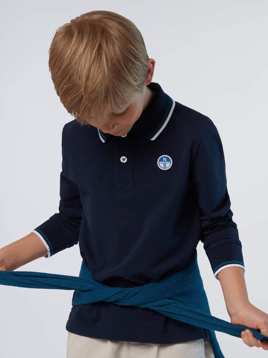 POLO LONG SLEEVE W/LOGO 