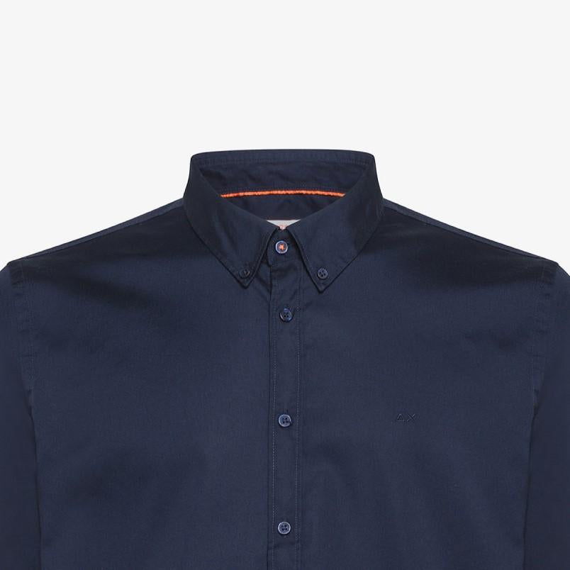 SHIRT NEW OXFORD SMALL COLLAR B/D L/S S43101/07 SUN68