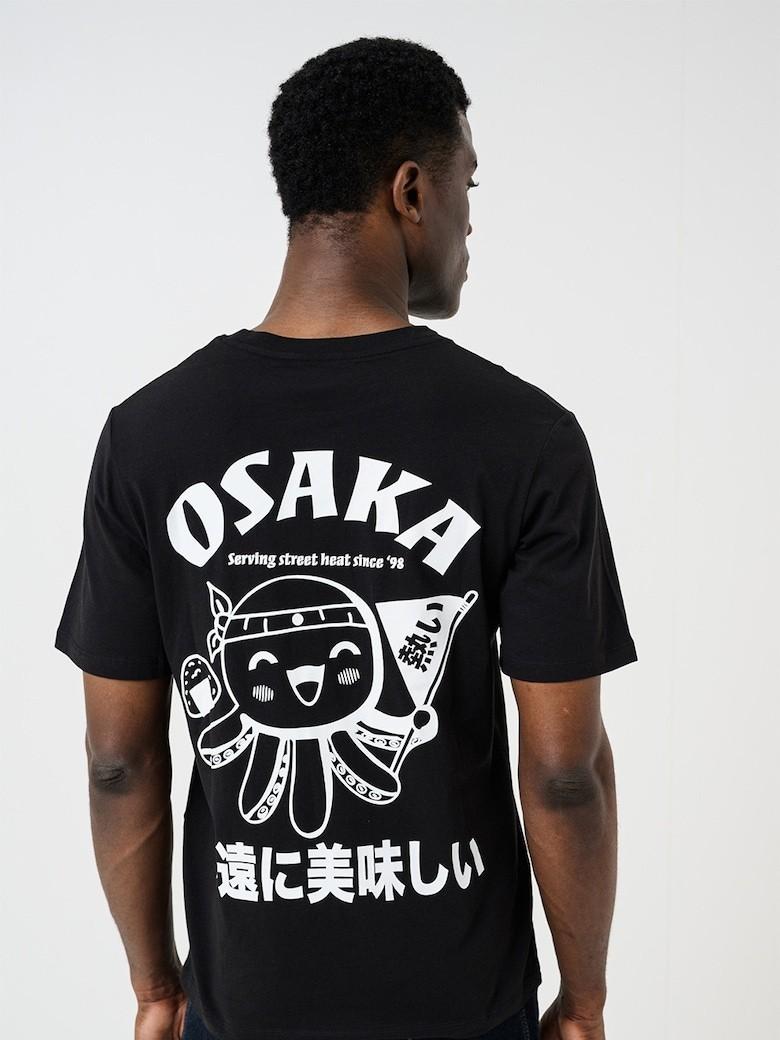 JJOSAKA BACK PRINT TEE SS CREW NECK 