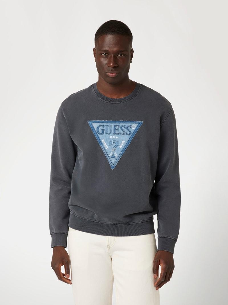 TRIANGLE PATCH CN SWEATSHIRT M4BQ17KCIF1/G7HT GUESS