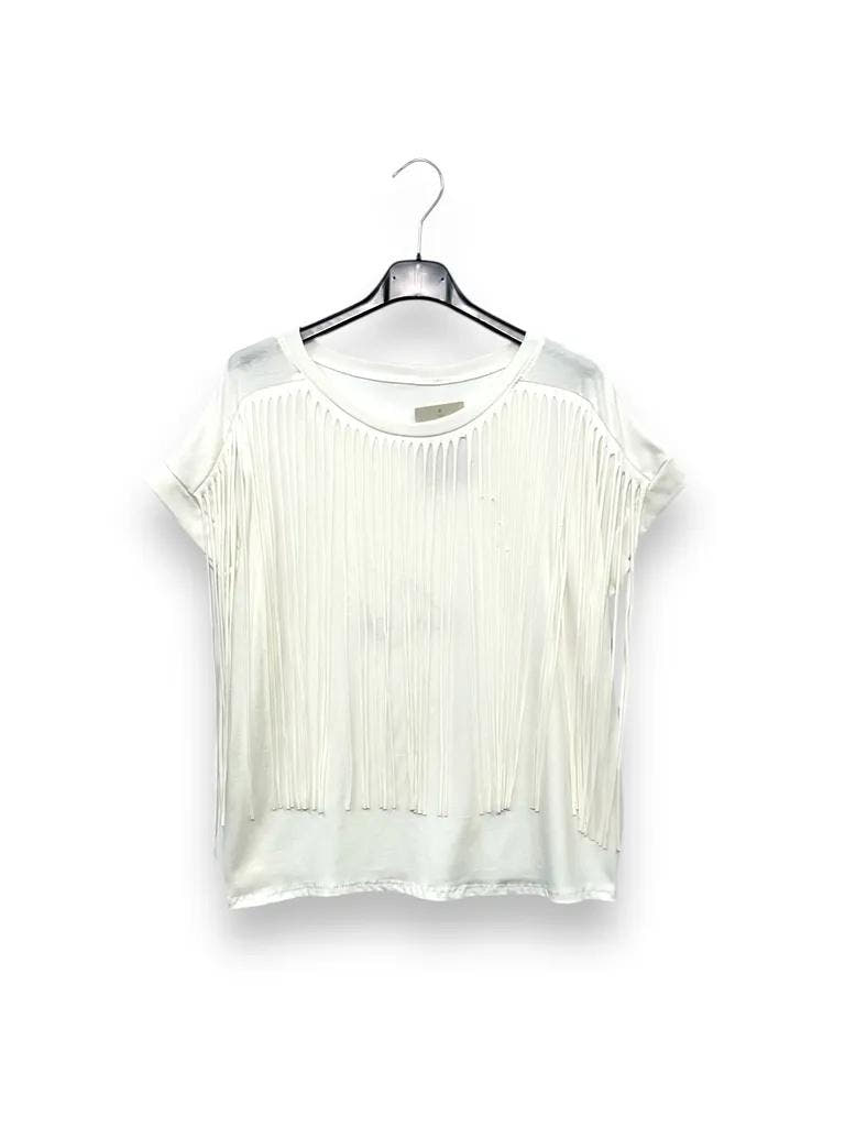 T-shirt con frange 