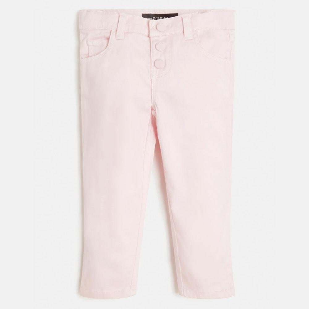 STRETCH SATEEN SKINNY PANTS 