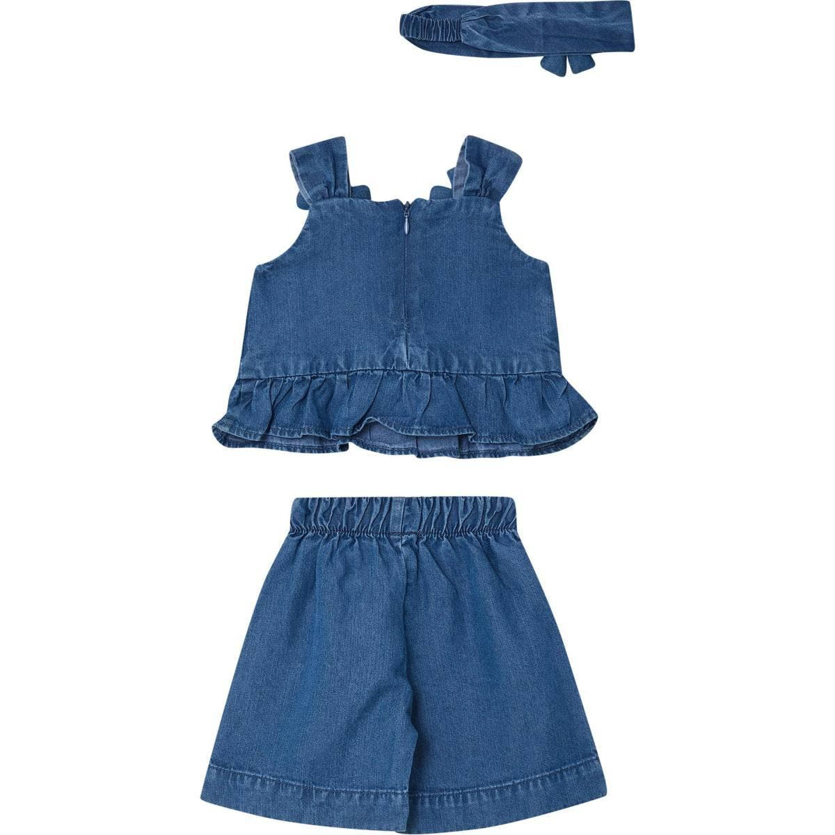 COMPL. TOP+PANT. E FASCIA DEN 