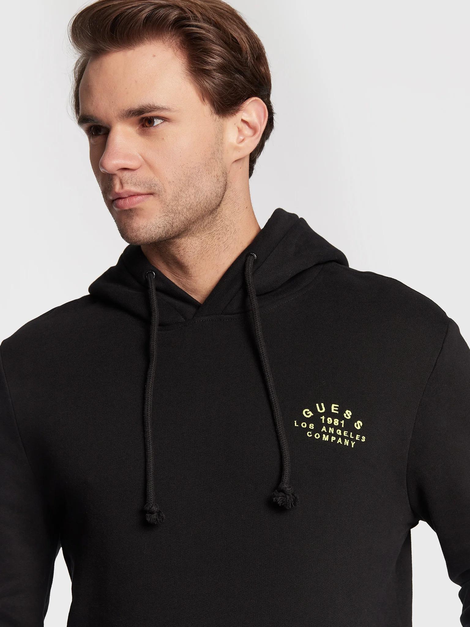 ALOIS HOODIE FLEECE M2BQ30KBDA1/JBLK GUESS