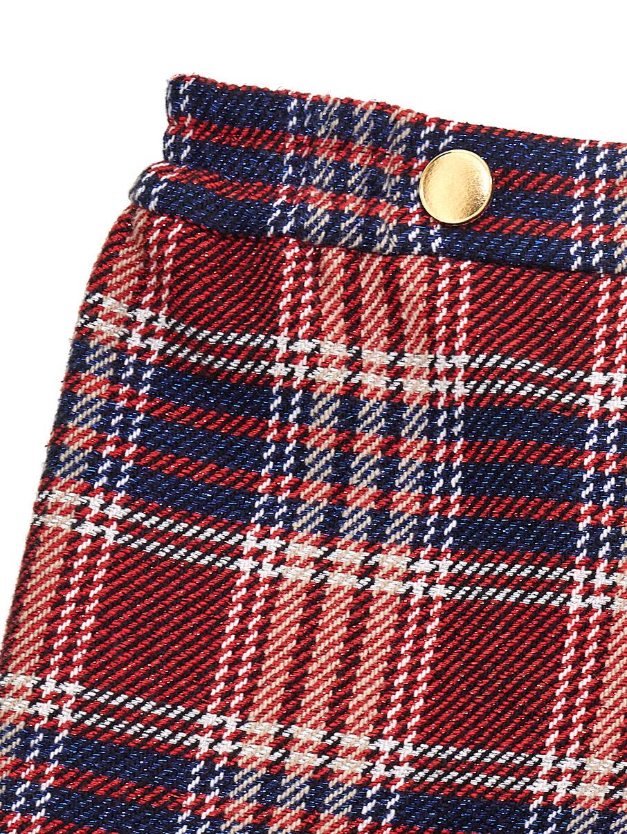 SHORTS TARTAN CHECK SCOZZ 110423 0310/4356 MONNALISA