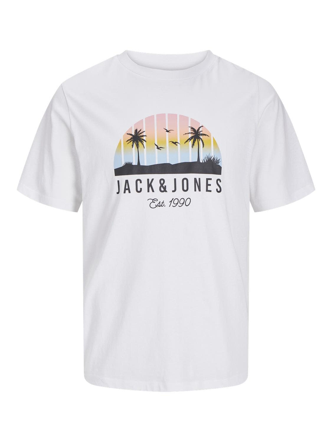 12269418/White JACK AND JONES